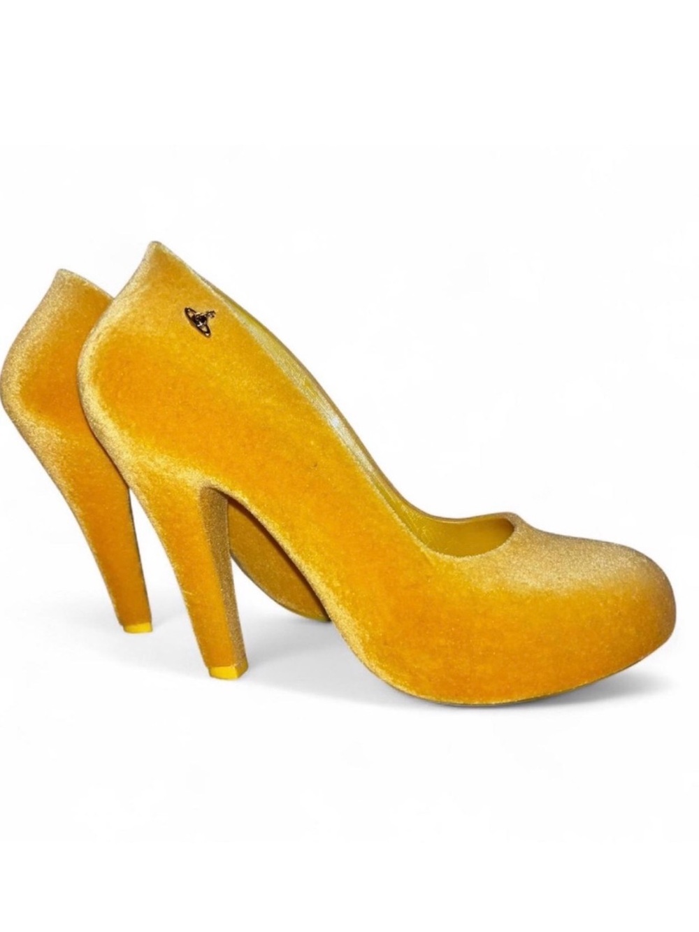 Vivienne Westwood Flocked Pumps VTG